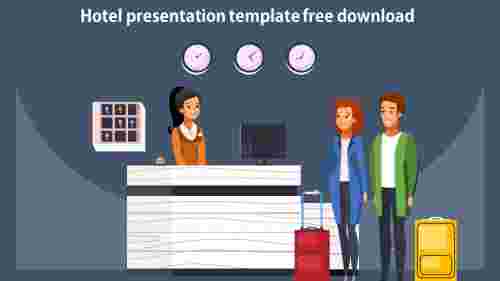 hotel presentation template free download
